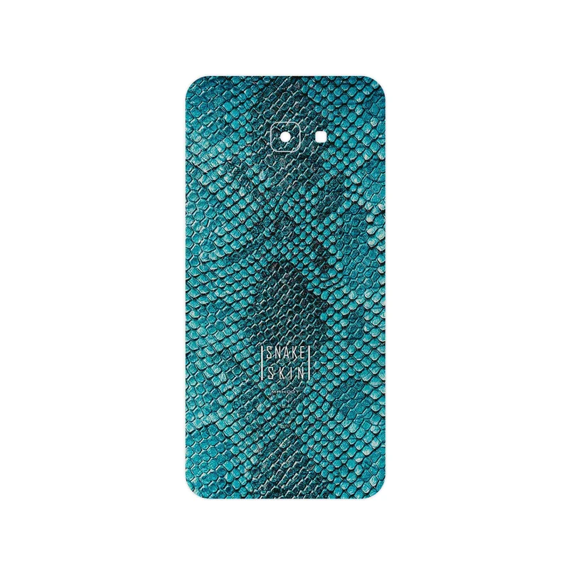 برچسب پوششی ماهوت مدل Blue Snake Skin مناسب برای گوشی موبایل سامسونگ Galaxy J4 Core