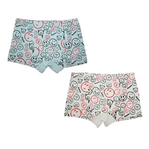 شورت پسرانه موپولو طرح ایموجی کد 1312 مجموعه 2 عددی