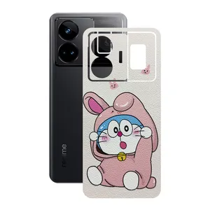 Remax Cover sticker Leth model baby Doraemon design suitable for Realme GT3 mobile phone