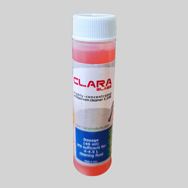 مایع تمیز کنده شیشه خودرو کلارا مدل 004 حجم 40 میلی لیتر