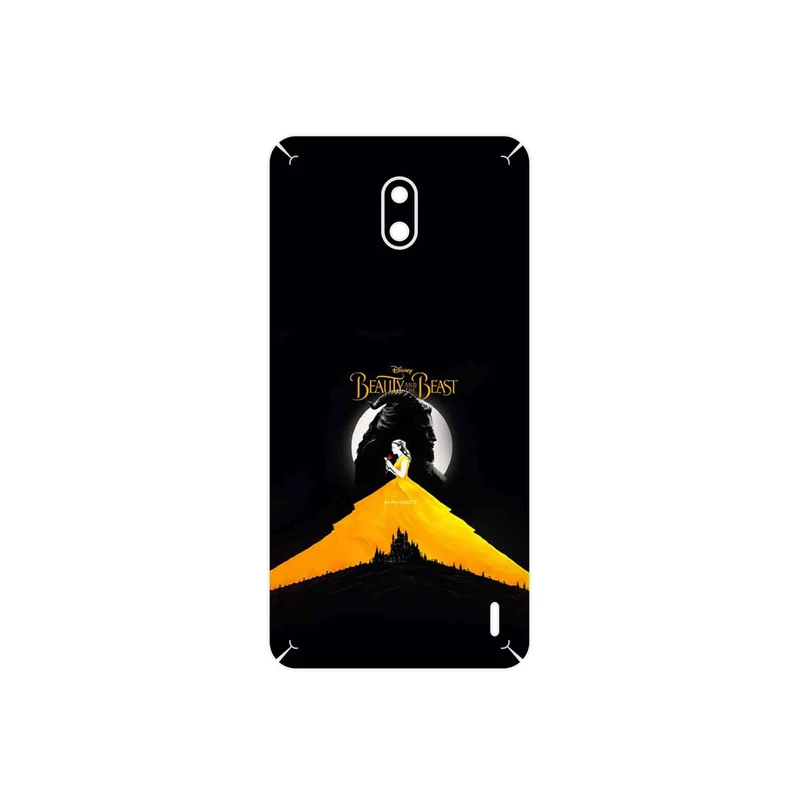 برچسب پوششی ماهوت مدل Beauty and the Beast مناسب برای گوشی موبایل نوکیا 2