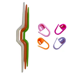 دانه گیر بافتنی مدل DS-43مجموعه 3 عددی به همراه 4 عدد نشانه گذار بافتنی