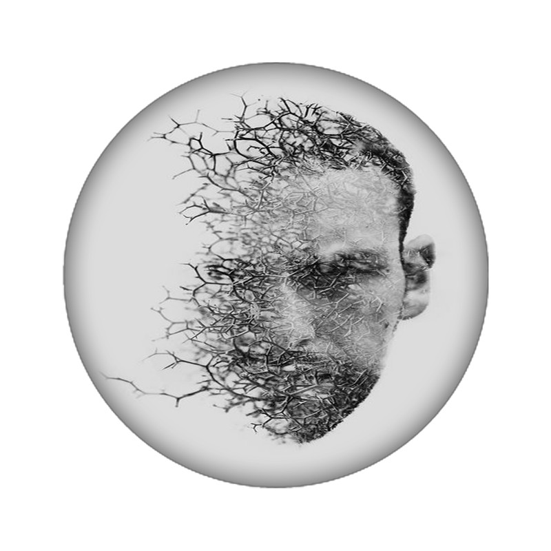 استیکر تزئینی موبایل مدل مرد کد 4022