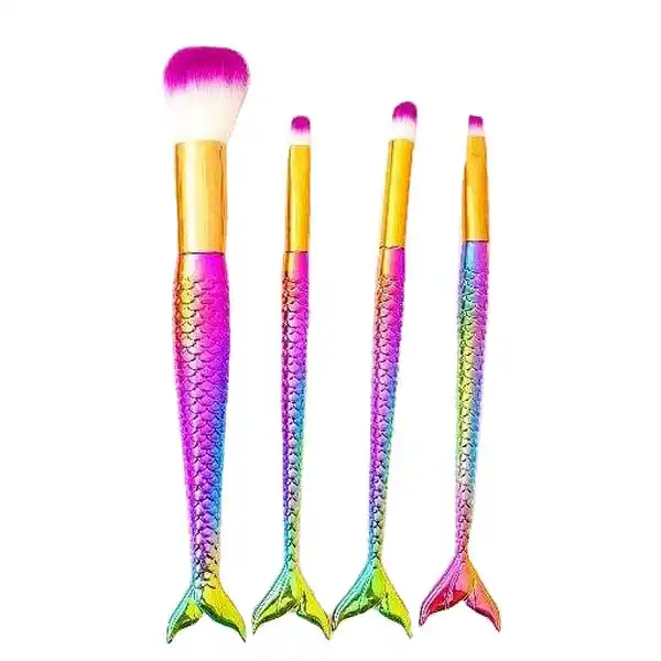 ست برس آرایشی مدل FE1000 مجموعه 4 عددی