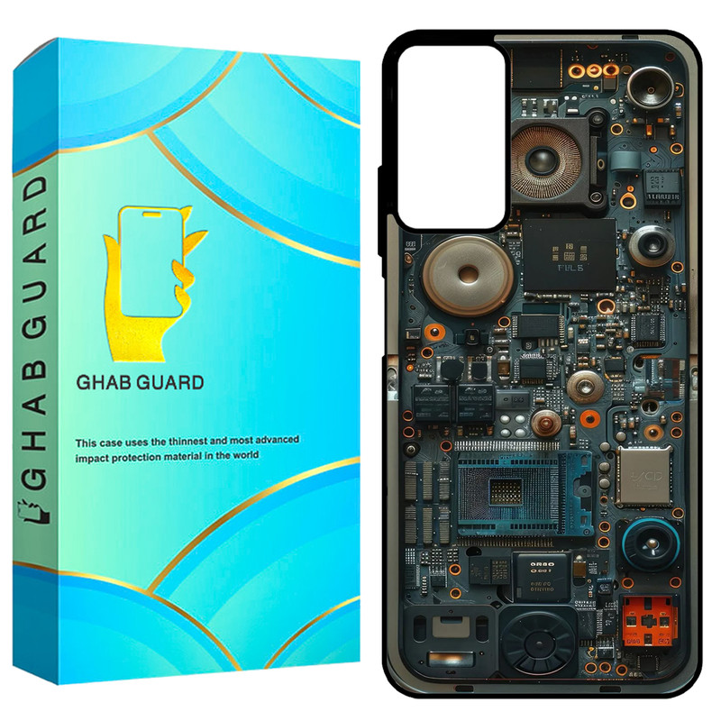 کاور قاب گارد طرح تکنولوژی مدل GCHPN11P مناسب برای گوشی موبایل شیائومی  Redmi Note 11 Pro 4G / Redmi Note 11 Pro 5G / Redmi Note 12 Pro 4G