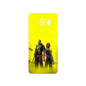 MAHOOT Cyberpunk Game Series Cover Sticker for Samsung Galaxy S6 Edge