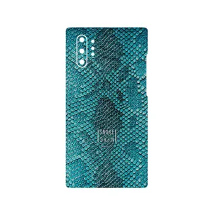 MAHOOT Blue Snake Skin Cover Sticker for Samsung Galaxy Note 10 Plus