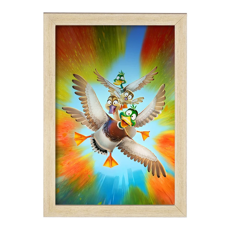 تابلو خندالو مدل مهاجرت کد F2165