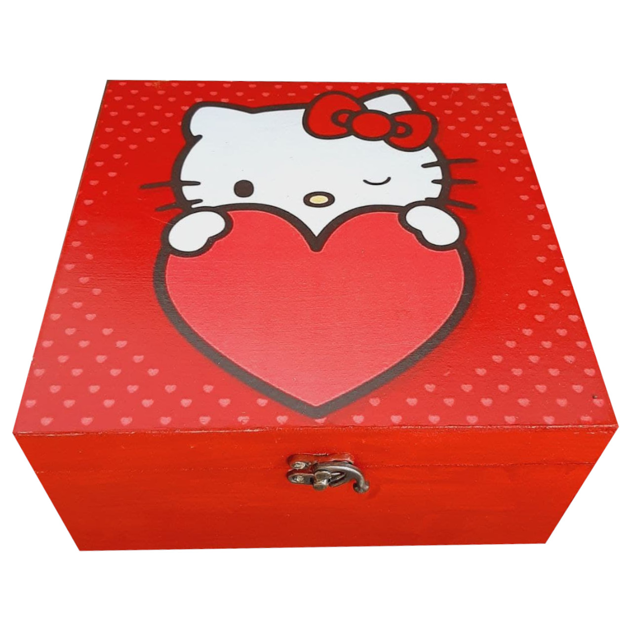 جعبه اسباب بازی کودک مدل کارتونی طرح کیتی کد BB06