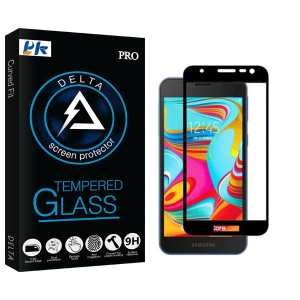 محافظ صفحه نمایش شیشه ای پی کی مدل Delta Glass مناسب برای گوشی موبایل سامسونگ Galaxy A2 Core