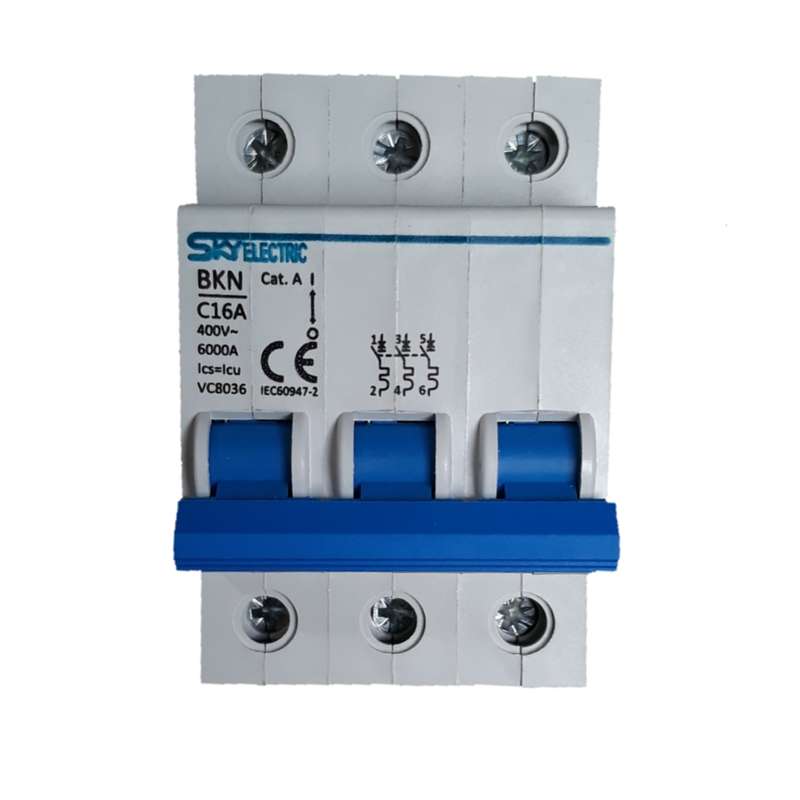 فیوز مینیاتوری سه فاز 16 امپر اسکای الکتریک مدل BKN C16A