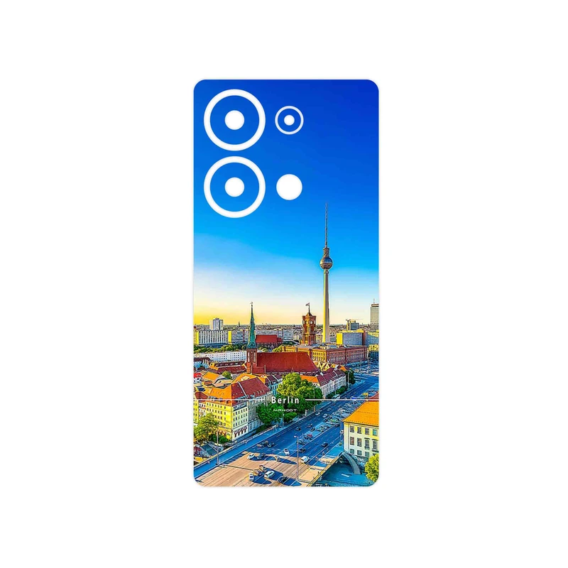 برچسب پوششی ماهوت مدل City of Berlin مناسب برای گوشی موبایل شیائومی Poco M6 Pro 4G