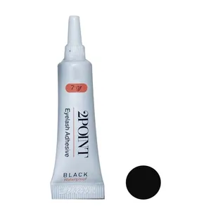 چسب مژه مصنوعی 2پوینت مدل PE004 وزن 7 گرم رنگ مشکی