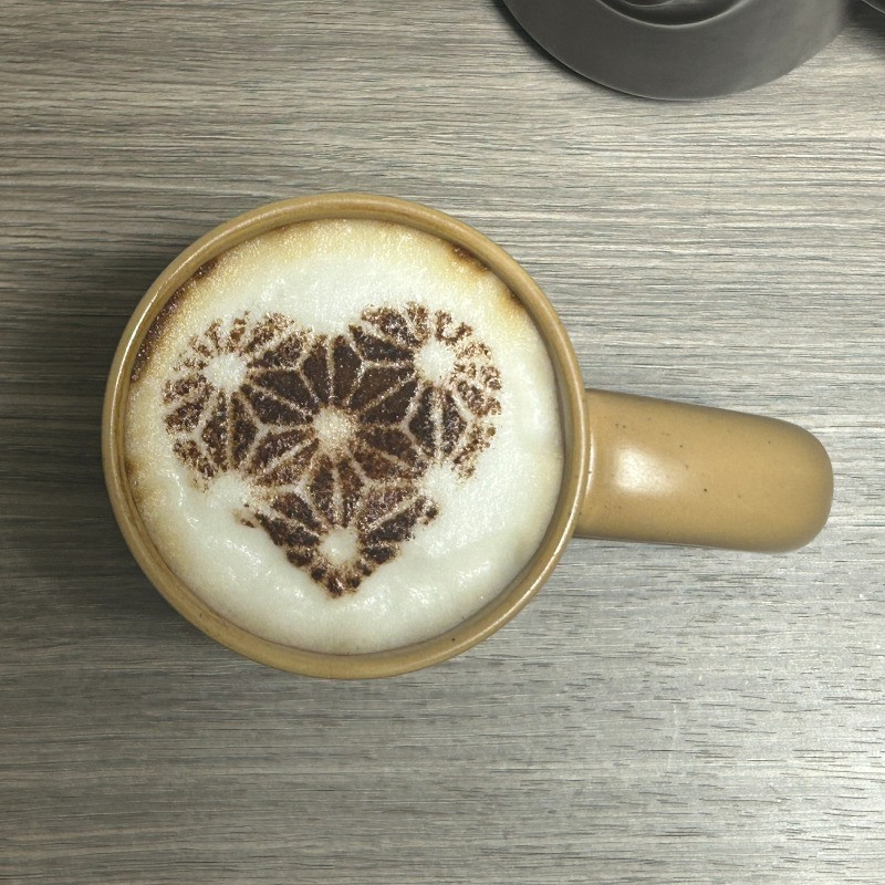 شابلون تزیین قهوه مدل قلب شابلون تزیین قهوه مدل قلب