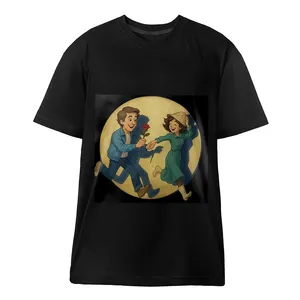 تیشرت آستین کوتاه مردانه مدل عاشقانه