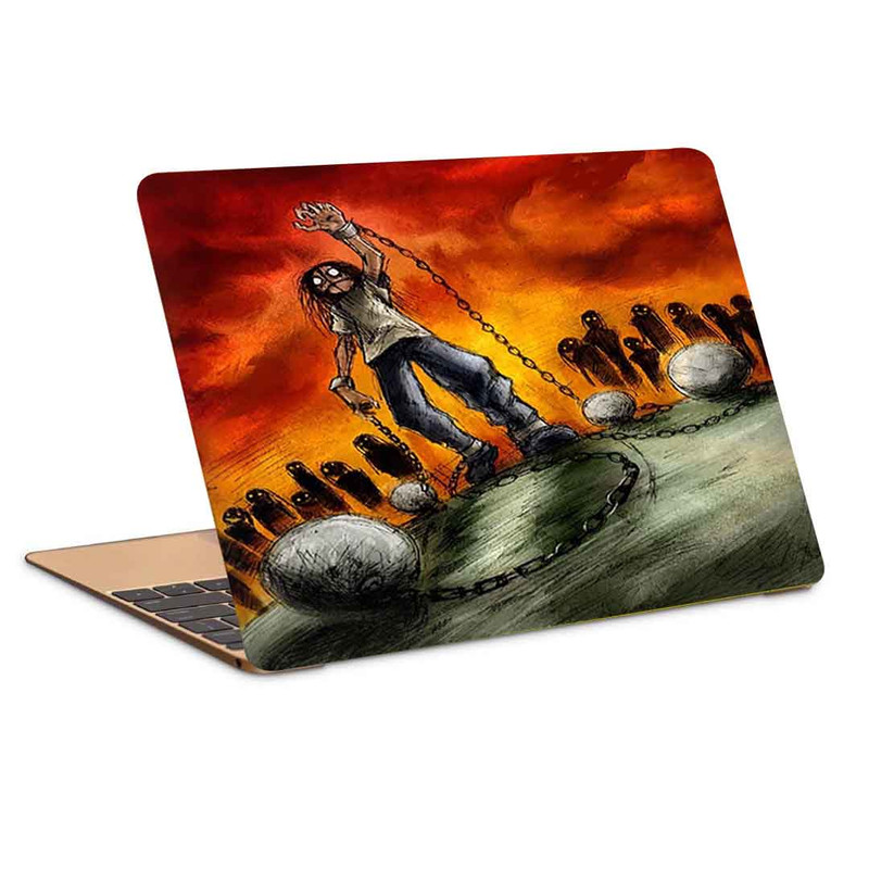 استیکر لپ تاپ طرح Art.Work کد c-1189مناسب برای لپ تاپ 15.6 اینچ