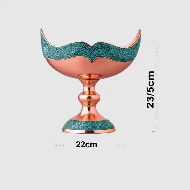 کشکول فیروزه کوبی مدل HF186