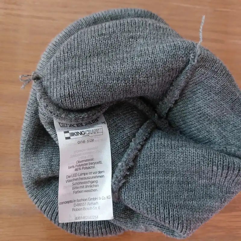 کلاه بافتنی کینگ کرافت مدل D900