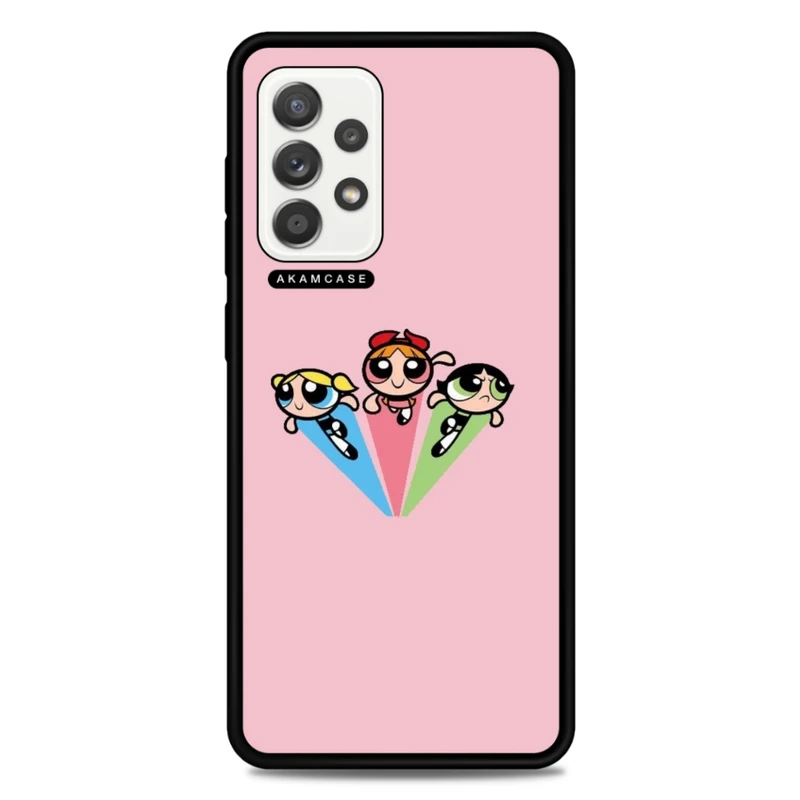 کاور آکام مدل AMCWSGA52-POWER PUFF GIRLS10  مناسب برای گوشی موبایل سامسونگ Galaxy A52