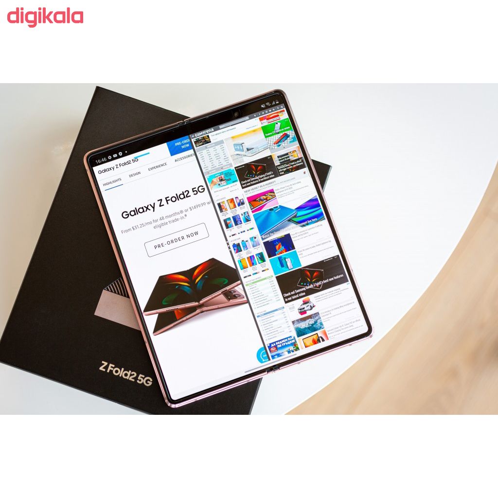 گوشی موبایل سامسونگ مدل Samsung Galaxy Z Fold2 5G SM-F916B دو سیمکارت ظرفیت 256 گیگابایت و رم 12 گیگابایت main 1 10