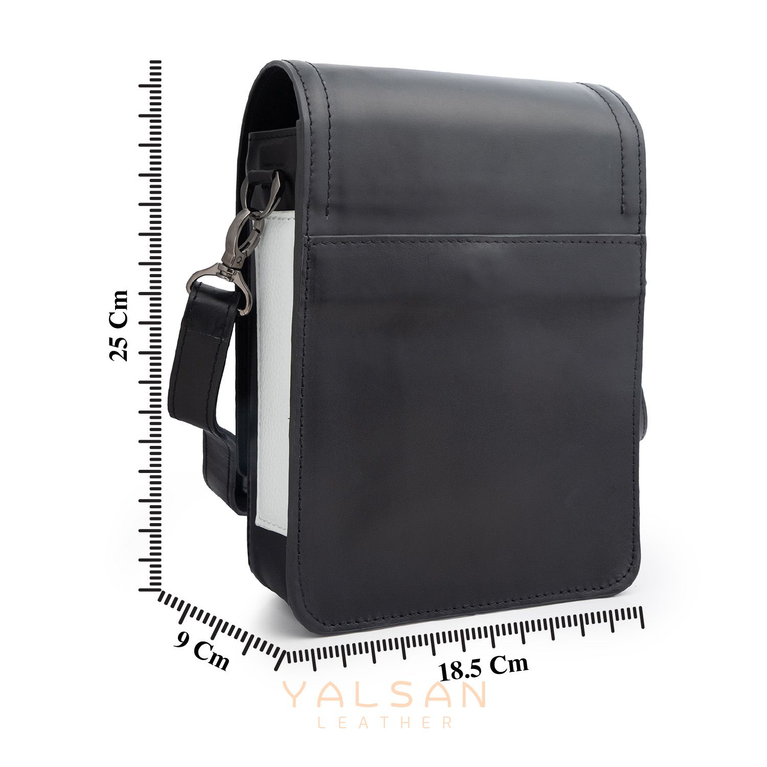 کیف رودوشی چرم یلسان مدل هایکا کد GN-102-msk -  - 6