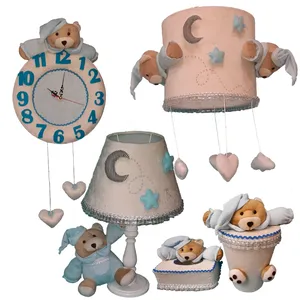 ست سیسمونی اتاق کودک طرح خرس نانان کد bear 002p مجموعه ی ۵ عددی