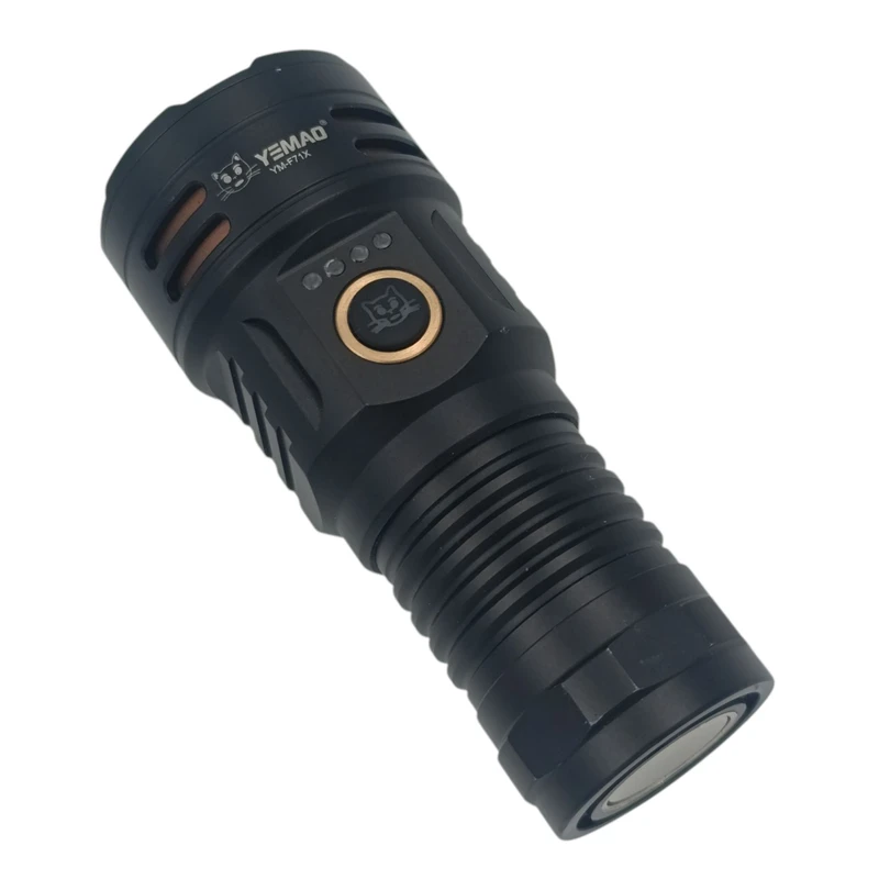 چراغ قوه دستی یئماو مدل YM-F71x رنگ نور مهتابی