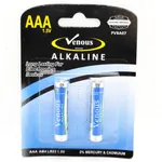 باتری نیم قلمی ونوس مدل  power-Alkaline بسته 2 عددی