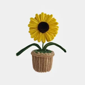 گلدان تزئینی مدل افتابگردان