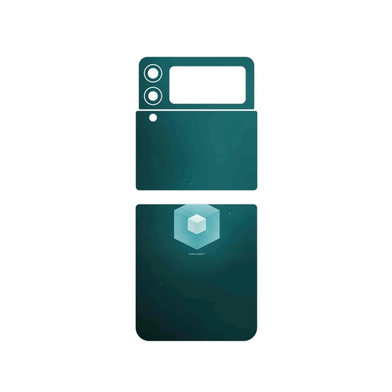 برچسب پوششی ماهوت مدل Minimal Cube icon مناسب برای گوشی موبایل سامسونگ Galaxy Z Flip3 5G