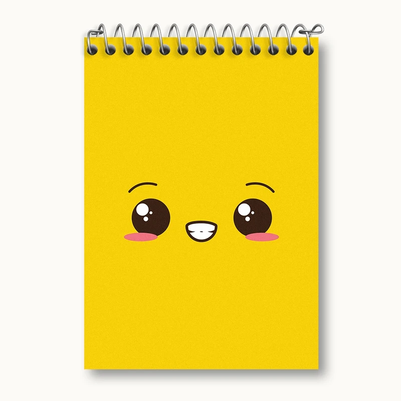 دفتر یادداشت 50 برگ خندالو مدل ایموجی کد N618