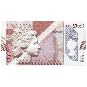 اسکناس تزئینی مدل فانتزی 50 پوند