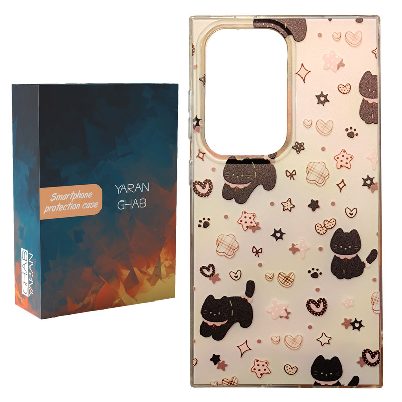 کاور قاب یاران مدل Baby Cat مناسب برای گوشی موبایل سامسونگ Galaxy S25 Ultra