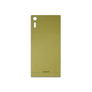MAHOOT Matte-Gold Cover Sticker for Sony Xperia XZ