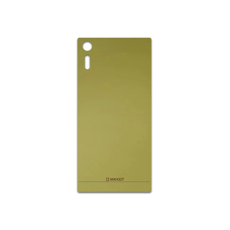 برچسب پوششی ماهوت مدل Matte-Gold مناسب برای گوشی موبایل سونی Xperia XZ