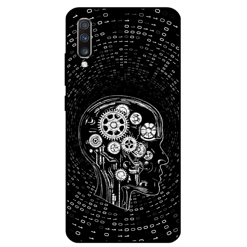 کاور مگافون طرح ربات انسانی مدل 7428 مناسب برای گوشی موبایل سامسونگ Galaxy A70 / A70 S