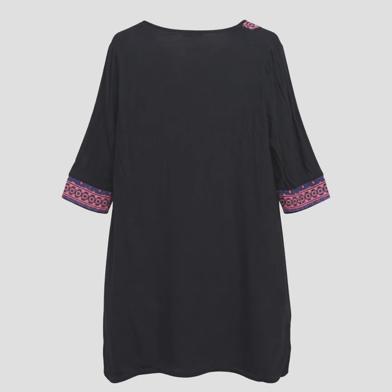 عکس شماره 2 : تونیک آستین سه ربع زنانه مدل 3843