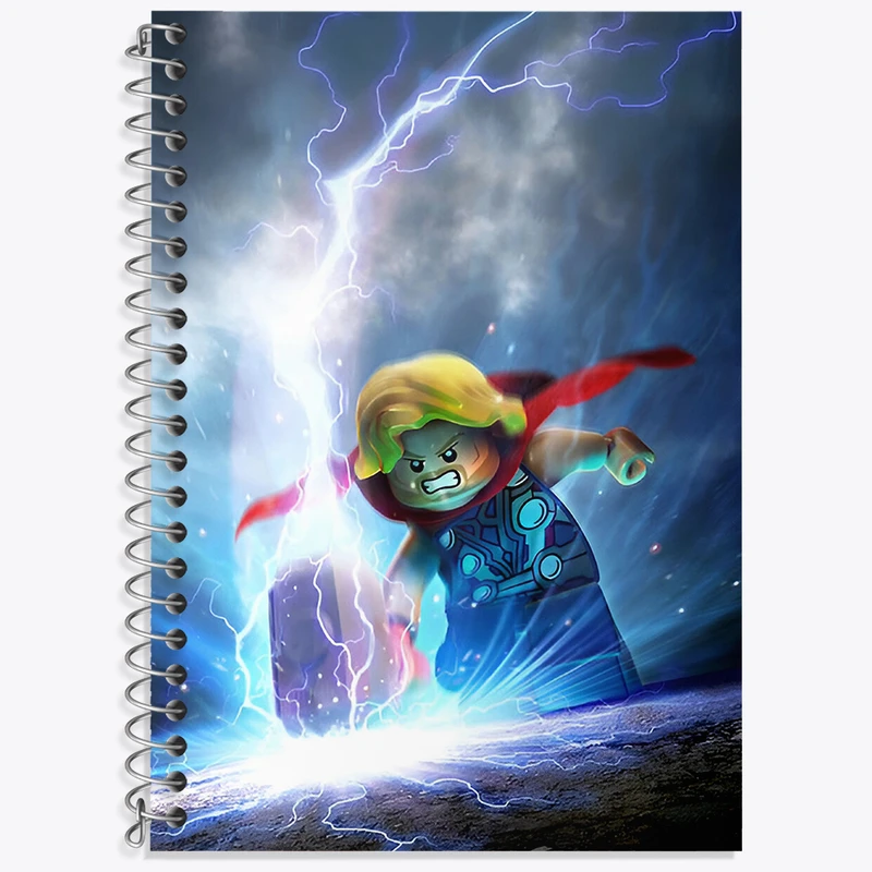 دفتر نت موسیقی 50 برگ خندالو طرح مارول (Marvel) کد N2915