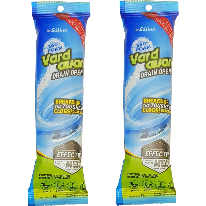 لوله بازکن سافینا مدل A-01 وزن 80 گرم بسته 2 عددی