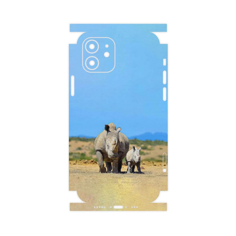 برچسب پوششی ماهوت مدل Rhino-FullSkin مناسب برای گوشی موبایل اپل iPhone 12