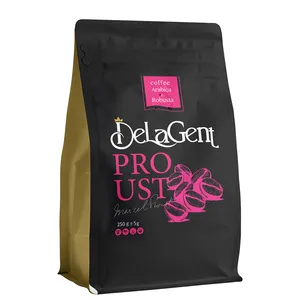 دانه قهوه میکس عربیکا 30 و روبوستا 70 پروست دلاژنت - 250 گرم