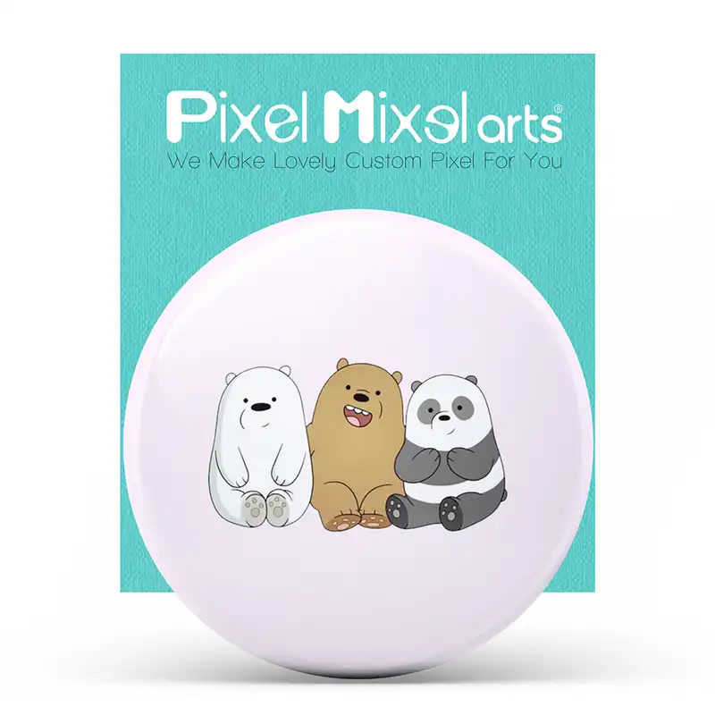 آینه جیبی پیکسل میکسل طرح کارتونی مدل 50MB-ANOT160