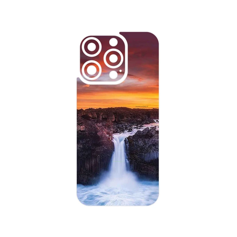 برچسب پوششی ماهوت مدل Waterfall مناسب برای گوشی موبایل اپل iPhone 15 Pro