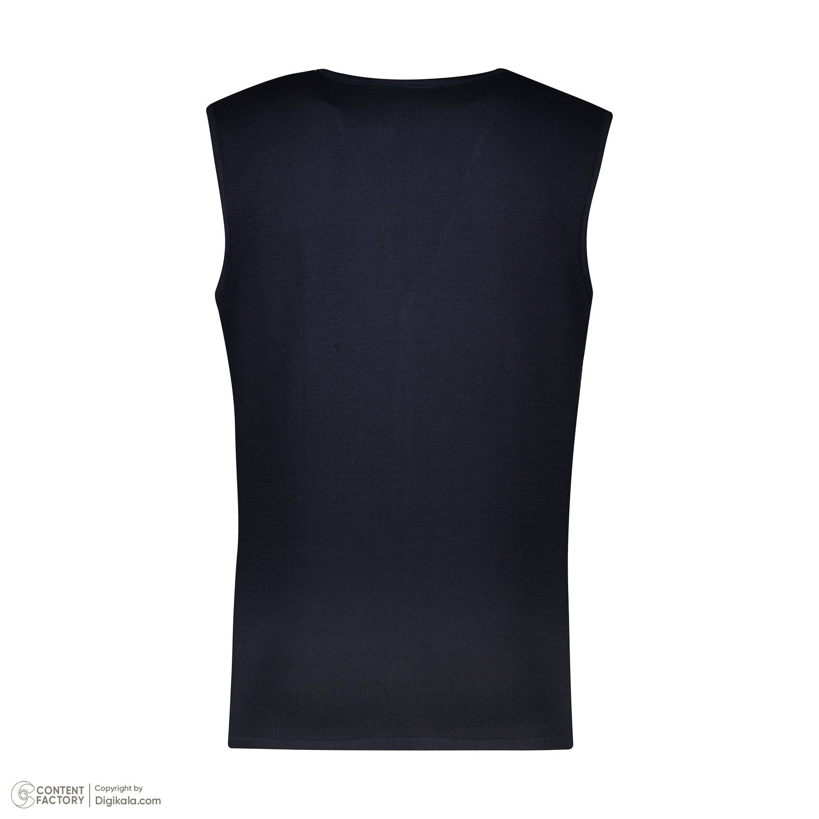 ژیله مردانه تریکو پاییزان مدل J800 رنگ سرمهای -  - 5