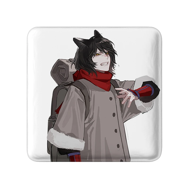 مگنت خندالو طرح ایزوتسومی انیمه خوشمزه در سیاه چال مدل مربعی کد 35874