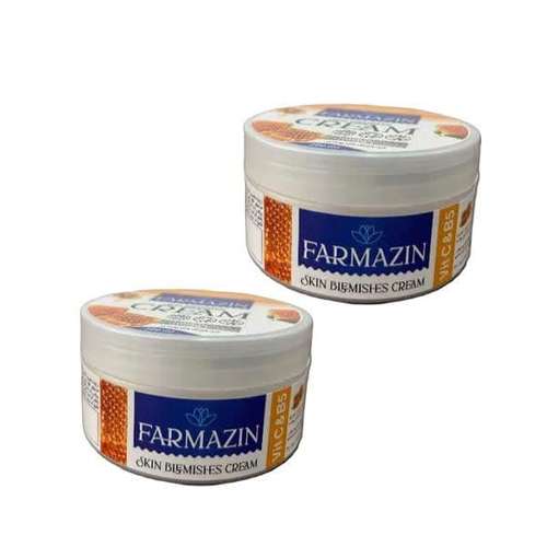 کرم ترمیم کننده دست و صورت فارمازین مدل موم عسل مناسب انواع پوست حجم 200 میلی لیتر مجموعه دو عددی 
