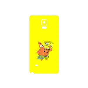 MAHOOT SpongeBob SquarePants Cover Sticker for Samsung Galaxy Note 4