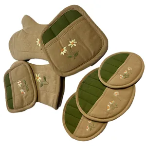 ست 9 پارچه سرویس آشپزخانه مدل رز سرویس