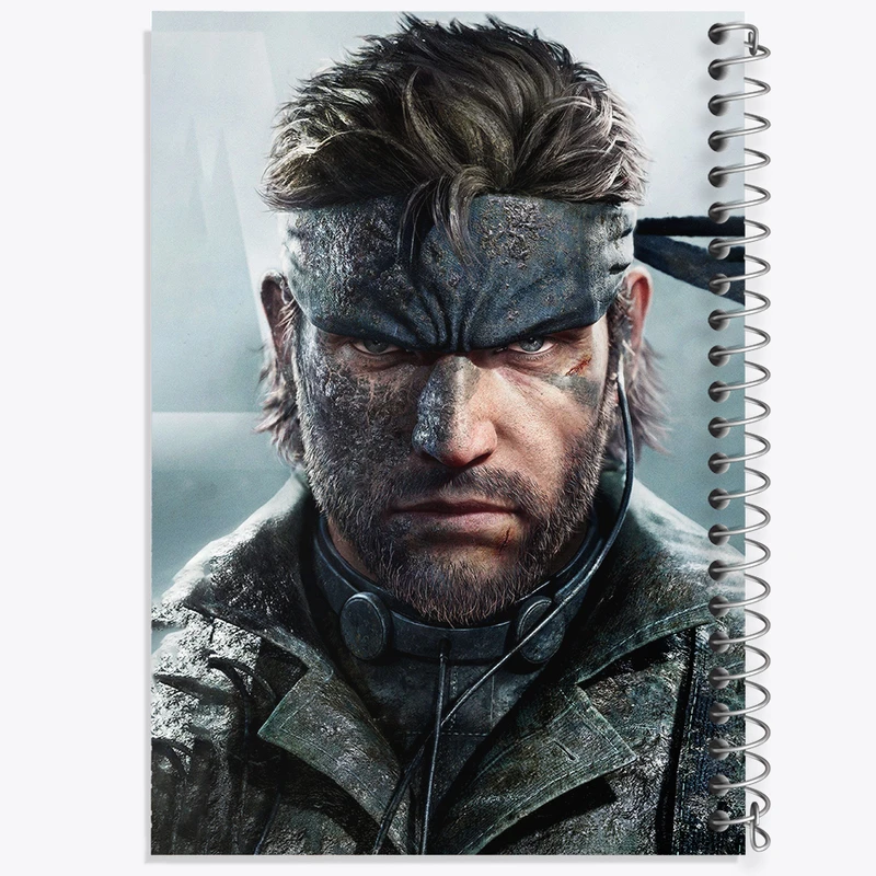 دفتر نقاشی 50 برگ خندالو طرح بازی متال گیر (Metal Gear) کد 33153