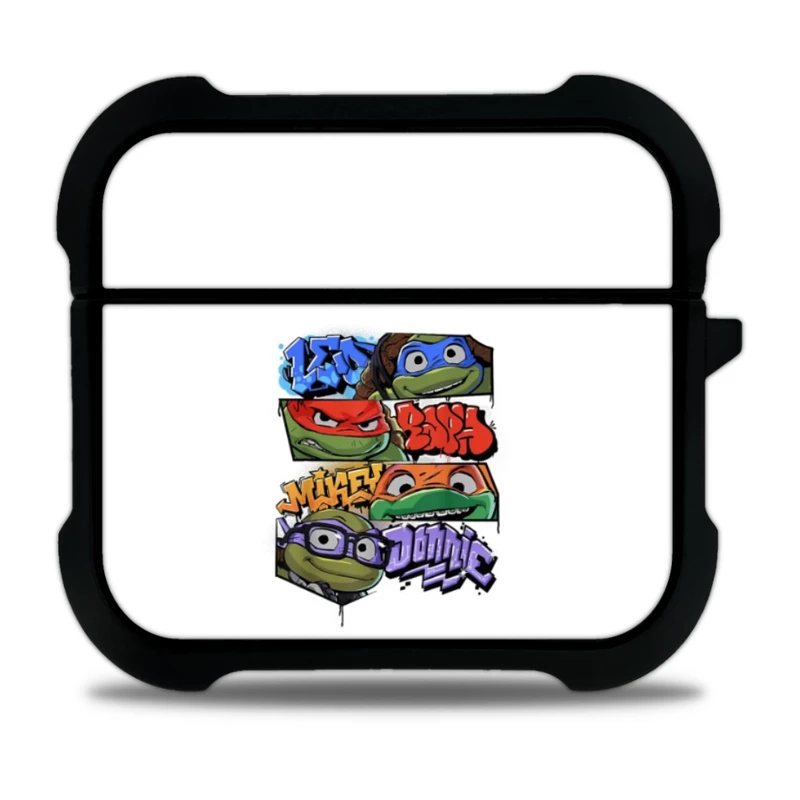 کاور آکام مدل AAP3CASHW-NINJA TURTLES11 مناسب برای کیس اپل ایرپاد 3